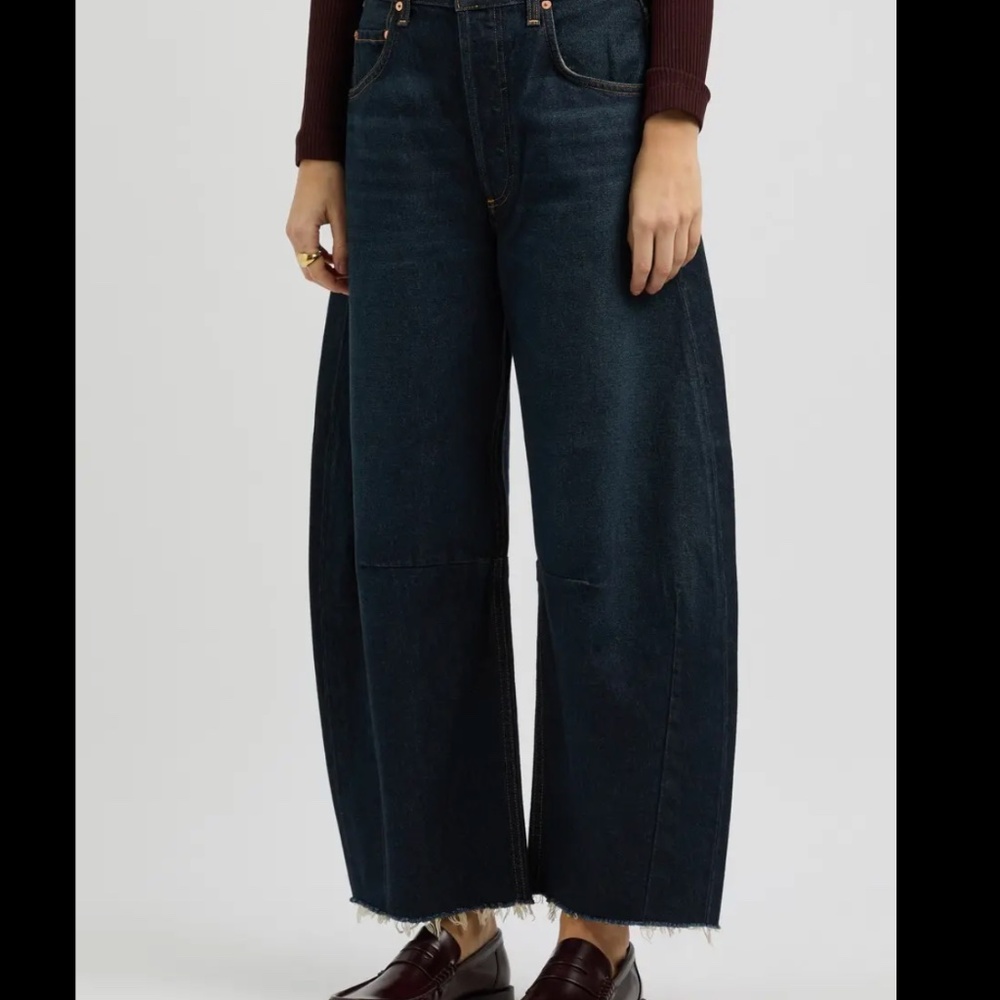 CITIZENS OF HUMANITY Horseshoe Barrel-Leg Jeans - Picture 3 of 5
